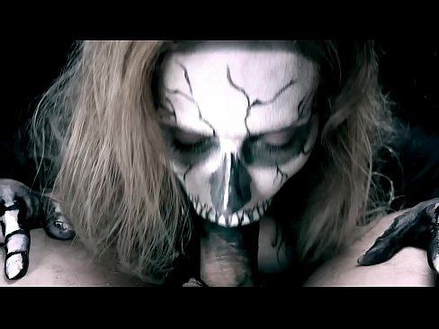 ❤️ Demon nighean sucking cock le a beul dubh agus slugadh cum. ❌ Pornografach leinn ❌❤